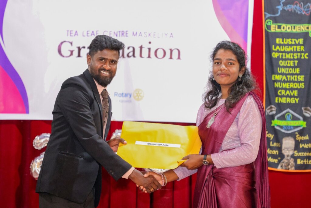 After a year of hard work, students graduate