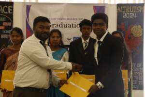 TLC Nuwara Eliya Principal with graduate