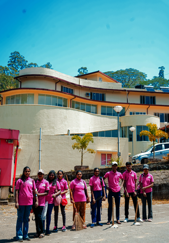 TLT students deliver community service at hospital