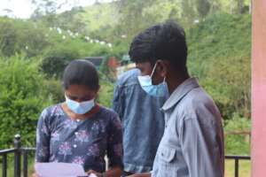 Rehearsing for the annual speech competition