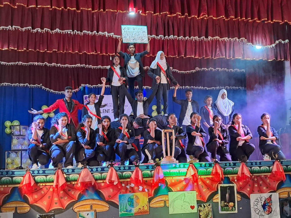 Students at TLC Bogawantalawa perform