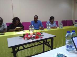 Members during a training