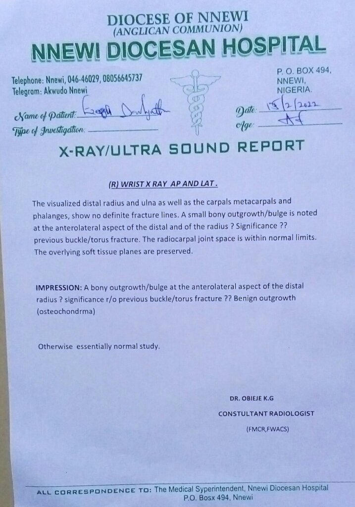 Support Darlington's Medical Treatment in Nigeria