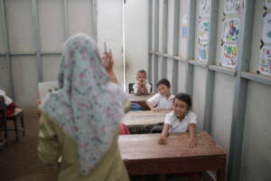 Teaching Reading in Poor Communities in Jakarta