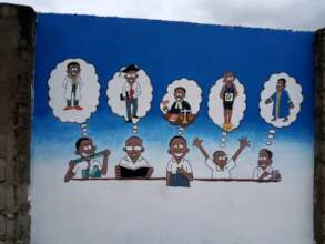 Mashujaa Secondary School Mural