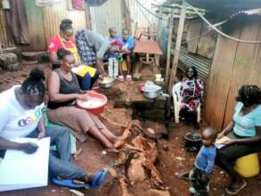 Group Meeting in one of the Homes
