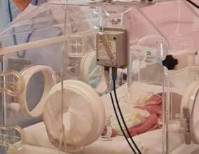 NICU baby Albania