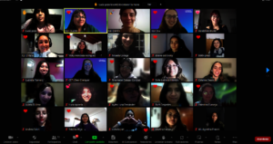 Online wrap-up of one of the intensive courses
