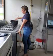 Lots of time spent at the stove!