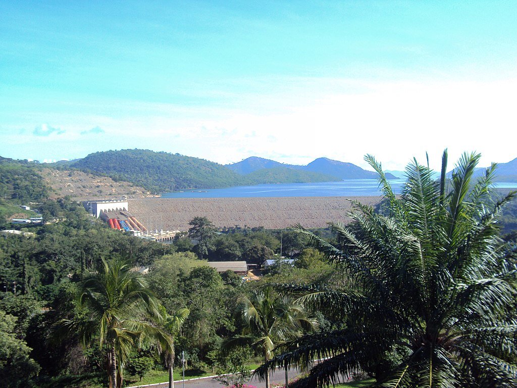 Akosombo Dam near Abume