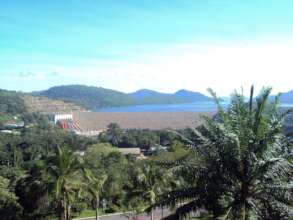 Akosombo Dam near Abume