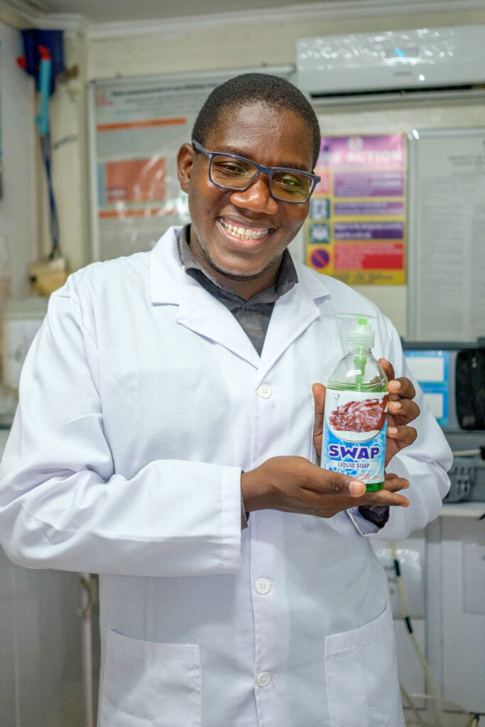 Liquid soap making to improve hand hygiene