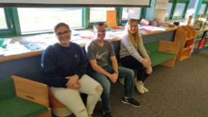 Some of our HS French Club students who translated