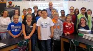 WITF's Tim Lambert visits our project.