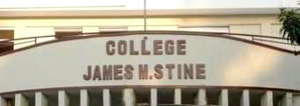 James Stine College Marquee