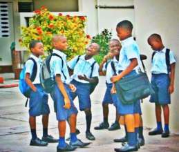 Joy filled learning at Les Bons Samaritains.