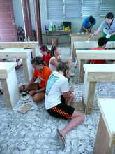 Painting of computer room by Md. volunteers