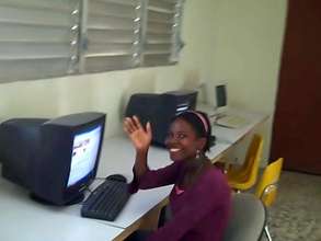 The computer room before the renovation.