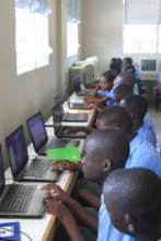 Our St. Marc students engaged in technology