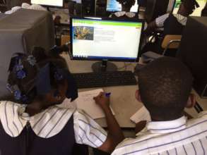 Our students learning through technology access