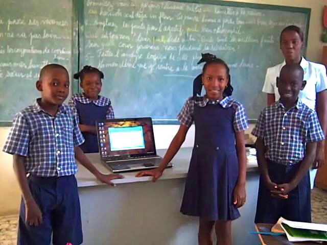 Provide Technology for Haitian Students