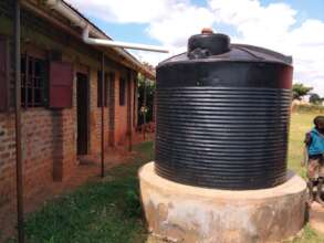 Construction of water harvest tanks for rural area