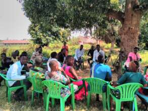 Local leadership meeting's to get food Support