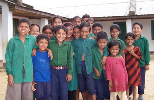 Children served by Gadhi bridge