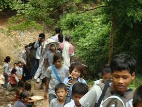 Hiking at Udong Mountain Park