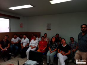 Staff at Siltepec's Casa Materna during training.