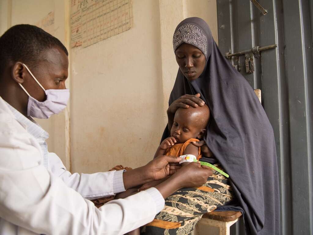 Hassen, a nurse at the health center