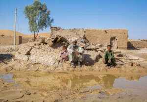 Sakhi's home was ruined by floods in Pakistan