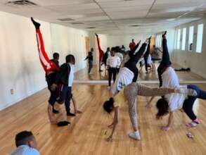 Dance class in the Bronx