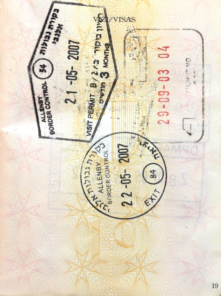 Ensure Americans Fair Entry to Palestine