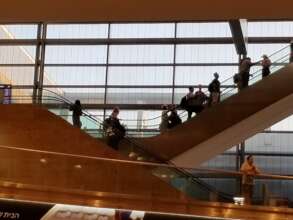 Inside Ben Gurion International Airport  TLV