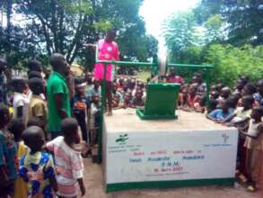 Yombo school water well