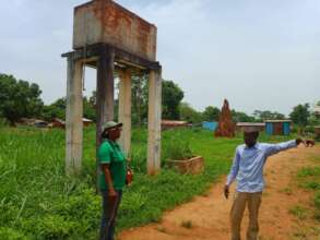 Identified land for project in school of Yamboro