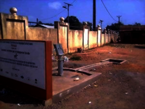 M'Poko-Bac School water borehole
