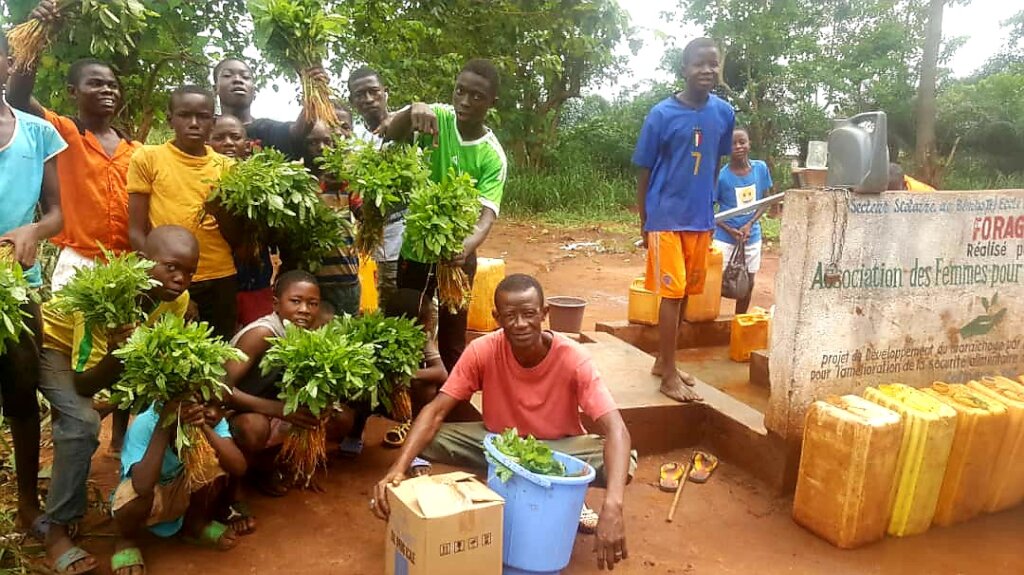 Provide healthy water & food for 5,953 children