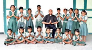 Father Ben's visit to St. Patrick's School, 2022