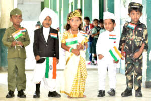 Fancy dress competition at St. Patrick's School