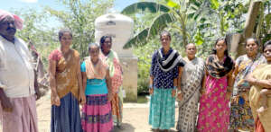 Gift of borewell to the Gypsy Community