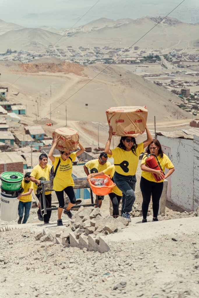 Food program in Peru