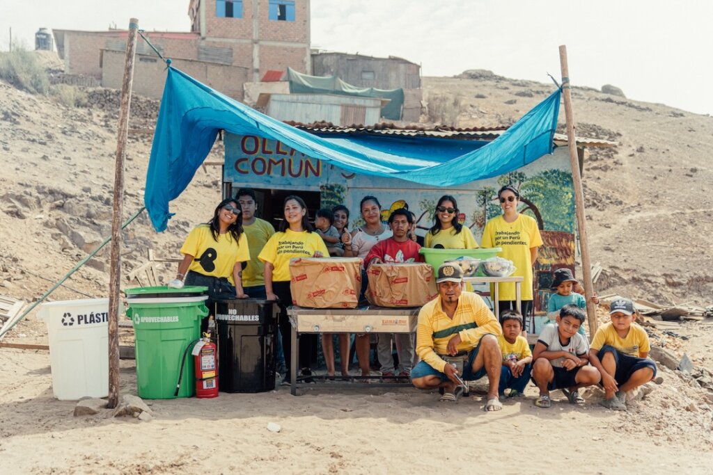 Food program in Peru