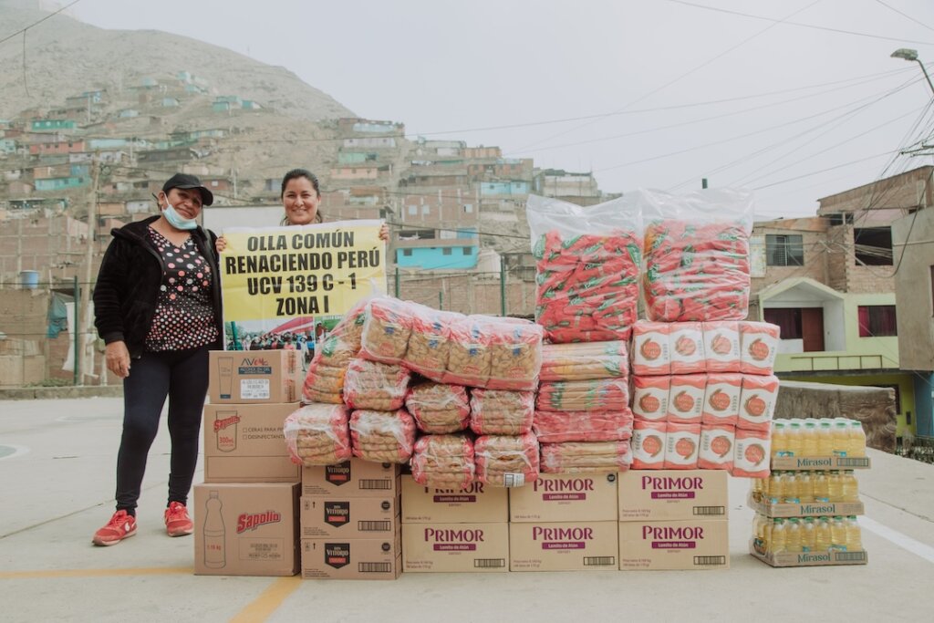 Food program in Peru