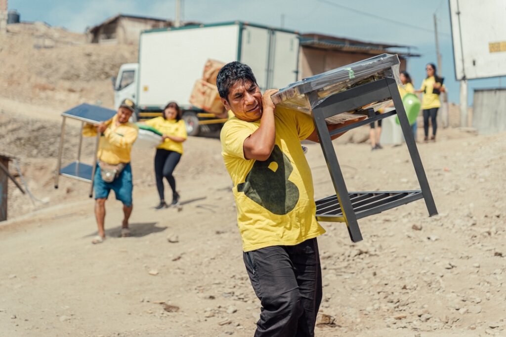 Food program in Peru