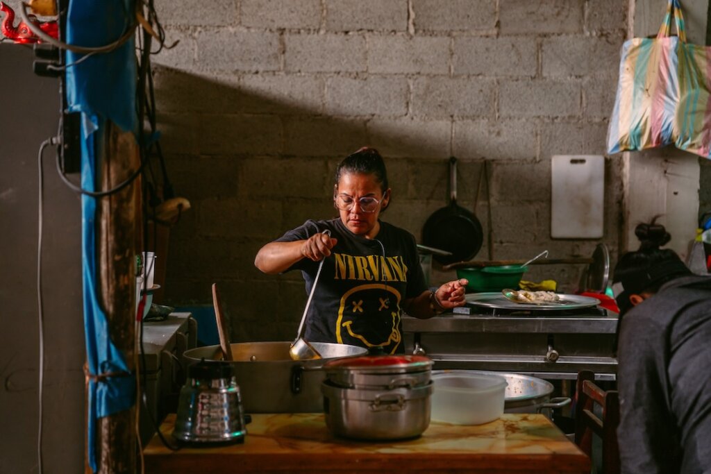 Food program in Peru