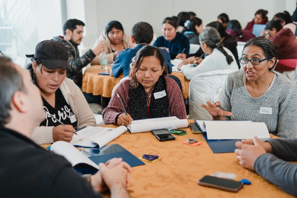 Food program in Peru