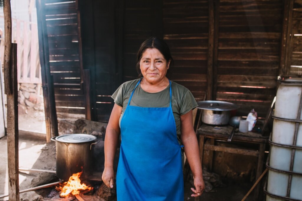 Food program in Peru