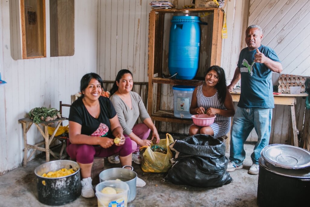 Food program in Peru